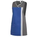 Produktbild: Überwurfschürze Damen königsblau/grau, Gr. II
