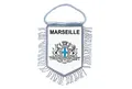 Produktbild: Akachafactory Wimpel mini Flagge Fahne flaggen miniflagge Marseille