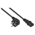 Produktbild: Kabelmeister Kaltgeräteverläng. Stecker C14 / C13 schw. 5m (5 m) (SK1430-S050)