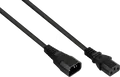 Produktbild: KM SK1430-S050 - Kaltgeräteverlängerung Stecker C14 an Buchse C13, schwarz, 5 m
