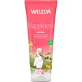 Produktbild: WELEDA Bio Happiness Duschgel vegan - Naturkosmetik Aroma Shower Unisex Duschseife mit Grapefruit, Mandarine & Limette Duft - Natürliche Hautpflege Dusche für Frauen & Männer (1x 200ml)