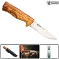 Produktbild: Helle Eggen 12C27 Jagdmesser Outdoormesser Fahrtenmesser Gürtelmesser Birkenholz