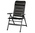 Produktbild: BRUNNER Campingstuhl Aravel 3D M, Gartenstuhl, 7-fach verstellbar, schwarz