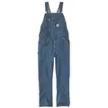 Produktbild: Carhartt Latzhose LOOSE FIT DENIM BIB OVERALL (1-tlg) mit Hammerschlaufe & Zollstocktasche blau W40/L30