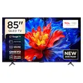 Produktbild: TCL 85P8K 85 Zoll QLED 4K HDR UHD Fernseher, Smart Google TV (Dolby Vision & Atmos, 144Hz Motion Clarity Pro, FreeSync, Onkyo 2.1 Sound, Sprachsteuerung, Kompatibel mit Google Assistant, Google Cast)