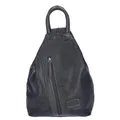 Produktbild: The Skandinavian Brand Damen Leder Rucksack Mixed Farbsortierung 00-schwarz