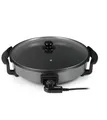 Produktbild: Tristar Multifunktionspfanne Elektropfanne D 30 cm Antihaftbeschichtung schwarz