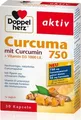 Produktbild: Doppelherz Curcuma 750 mit Curcumin + Vitamin D3 1000 I.E. 30 Stück