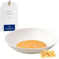 Produktbild: Villeroy & Boch - Fleur soleil Pastaschale gelb, Spülmaschinenfest, Mikrowellensicher, Schale für Pasta, Nudeln, Bowls und Salate, Tiefer Pasta Teller, Pastateller Orange, Essteller, Premium Porzellan