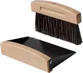 Produktbild: Tischbesen Besen und Kehrschaufel Set, 2-tlg. Mini Besen Tischfeger Tisch Büro
