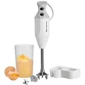 Produktbild: ESGE-Zauberstab 90310 M 122 S, Stabmixer weiß, mit Zubehör, 10.000 bis 16.000 U/m, Stabmixer, Pürierstab, Handmixer, Zubehör,140 Watt