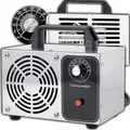 Produktbild: Retoo Ozongenerator 20000mg/h Ozongerät Ozonisator 100W O3 Ozon Luftreiniger mit 60 Min Timer Geruchskiller Geruchsneutralisierer für Auto Rauch Haustiergerüche Küchengerüche Wohnung Raum Hotels