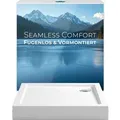 Produktbild: Calmwaters Duschwanne Seamless Comfort 90x90x14 cm Set Schürze Vormontiert & Ablaufgarnitur Acryl 01SL6218