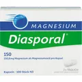 Produktbild: MAGNESIUM DIASPORAL 150 Kapseln 100 St PZN07606088