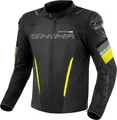 Produktbild: SHIMA Solid 2.0 wasserdichte Motorrad Textiljacke, schwarz/gelb, 4XL