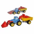 Produktbild: Androni Traktor mit Anhänger Sandspielzeug Sand Spielzeug Kinderspielzeug Kinder