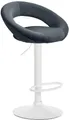 Produktbild: CLP Barhocker Olinda, Samt, höhenverstellbar und drehbar
