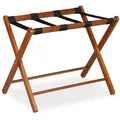 Produktbild: Relaxdays Kofferständer klappbar, Holz Gepäckablage, HBT: 54,5 x 66 x 44 cm, Kofferhocker für Hotel & Zuhause, natur