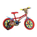 Produktbild: Dino Bikes Paw Patrol Kinderfahrrad Jungenfahrrad – 14 Zoll Original Lizenz | Kinderrad mit Stützrädern - Das Fahrrad aus Paw Patrol als Geschenk für Jungen