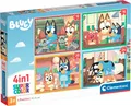 Produktbild: Clementoni® Puzzle Bluey, 4in1 Supercolor, 72 Puzzleteile, Made in Europe