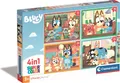 Produktbild: Clementoni Puzzle 4w1 Bluey 21530