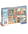 Produktbild: Bluey Puzzle Super Color 4in1