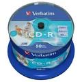 Produktbild: 1x50 Verbatim CD-R 80 / 700MB 52x Speed wide printable generic