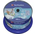 Produktbild: Verbatim CD-Rohling CD-R 50er Spindel 43438, Bedruckbar