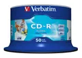 Produktbild: Verbatim 43438 CD-R  Verbatim 700MB 50pcs Pack 52x Spindel azo wide printab reta