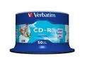 Produktbild: Verbatim CD-Rs 52x 700MB (Cake 50) BREIT BEDRUCKBAR, OHNE ID