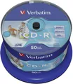 Produktbild: Verbatim CD-R AZO Wide Inkjet Printable 700 MB, 50er Pack Spindel,  (Video Game)
