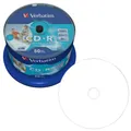 Produktbild: verbatim CD-R 700 MB bedruckbar, 50 St.