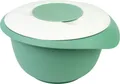 Produktbild: Westmark Rührschüssel mit zweigeteiltem Deckel, 2,5 l, mint-grün/weiß, 3153227M