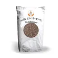 Produktbild: NPK-Dünger 15-15-15 (+S) Volldünger 10 kg mit Langzeitwirkung Rasendünger Garten