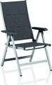 Produktbild: KETTLER Basic Plus Padded Multipositionssessel, silber/ anthrazit meliert, Aluminium/Outdoorgewebe