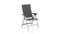 Produktbild: Kettler Multipositionssessel BASIC PLUS PADDED, Aluminium Silber / Outdoorgewebe