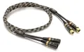 Produktbild: VIABLUE SALE/ALTE SERIE/ABVERKAUF NF-S1 SILVER QUATTRO XLR-Kabel * Analog/NF * Audiokabel * TWIST * 1 Stück * 4-fach Abschirmung * Verzinnte OFC Litzen * T6s XLR-Stecker * 500 cm * 5.0 m