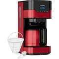 Produktbild: Klarstein 1,2 L Kaffeemaschine mit Thermoskanne und Timer, Kaffeemaschine Filtermaschine für 10 Tassen, 800 W Filter Kaffeemaschine Groß,