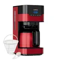 Produktbild: Klarstein 1,2 L Kaffeemaschine mit Thermoskanne und Timer, Kaffeemaschine Filtermaschine für 10 Tassen, 800 W Filter Kaffeemaschine Groß, Filterkaffeemaschine mit Edelstahl-Thermoskanne für Kaffee