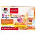 Produktbild: Queisser Pharma GmbH & Co. KG DOPPELHERZ B12+D3 Duo Aktiv Trinkampullen 8 St 17987051