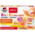 Produktbild: DOPPELHERZ B12+D3 Duo Aktiv Trinkampullen 8 St