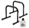 Produktbild: Pullup & Dip Liegestützgriffe Fitness Parallettes, Medium Minibarren aus Stahl