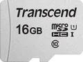 Produktbild: Transcend 16 GB microSDHC-Karte 300S UHS-I U1 Cl10