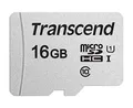 Produktbild: Transcend 16GB microSDHC 300S Klasse 10 Speicherkarte mit bis zu 95/45 MB/s (für Smartphones, Digitalkameras und Nintendo Switch Konsolen) ohne SD-Adapter - TS16GUSD300S