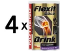 Produktbild: 4 x Nutrend Flexit Gold Drink, Blackcurrant - 400 grams (53,09 EUR/kg)