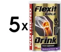Produktbild: 5 x Nutrend Flexit Gold Drink, Blackcurrant - 400 grams (55,00 EUR/kg)