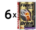Produktbild: 6 x Nutrend Flexit Gold Drink, Blackcurrant - 400 grams (54,16 EUR/kg)