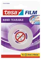 Produktbild: tesa film von Hand einreißbar, 25m x 19mm, 1 Rolle im Blister