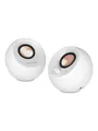 Produktbild: Creative Pebble Pro - White - Bluetooth - 2.0 PC-Lautsprecher - Schwarz 51MF1710AA003