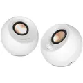 Produktbild: Creative Pebble Pro, 2.0 Lautsprecher, Bluetooth 5.3, USB Audio, RGB, weiss